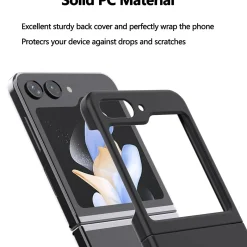 Samsung Galaxy Z FLIP 6 - Slim Silikon Backcover Schwarz