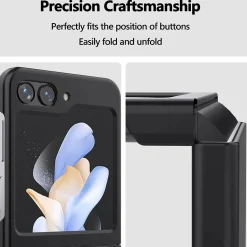 Samsung Galaxy Z FLIP 6 - Slim Silikon Backcover Schwarz