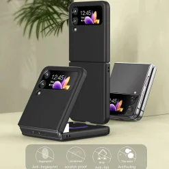 Samsung Galaxy Z FLIP 4 - Slim Silikon Backcover Schwarz
