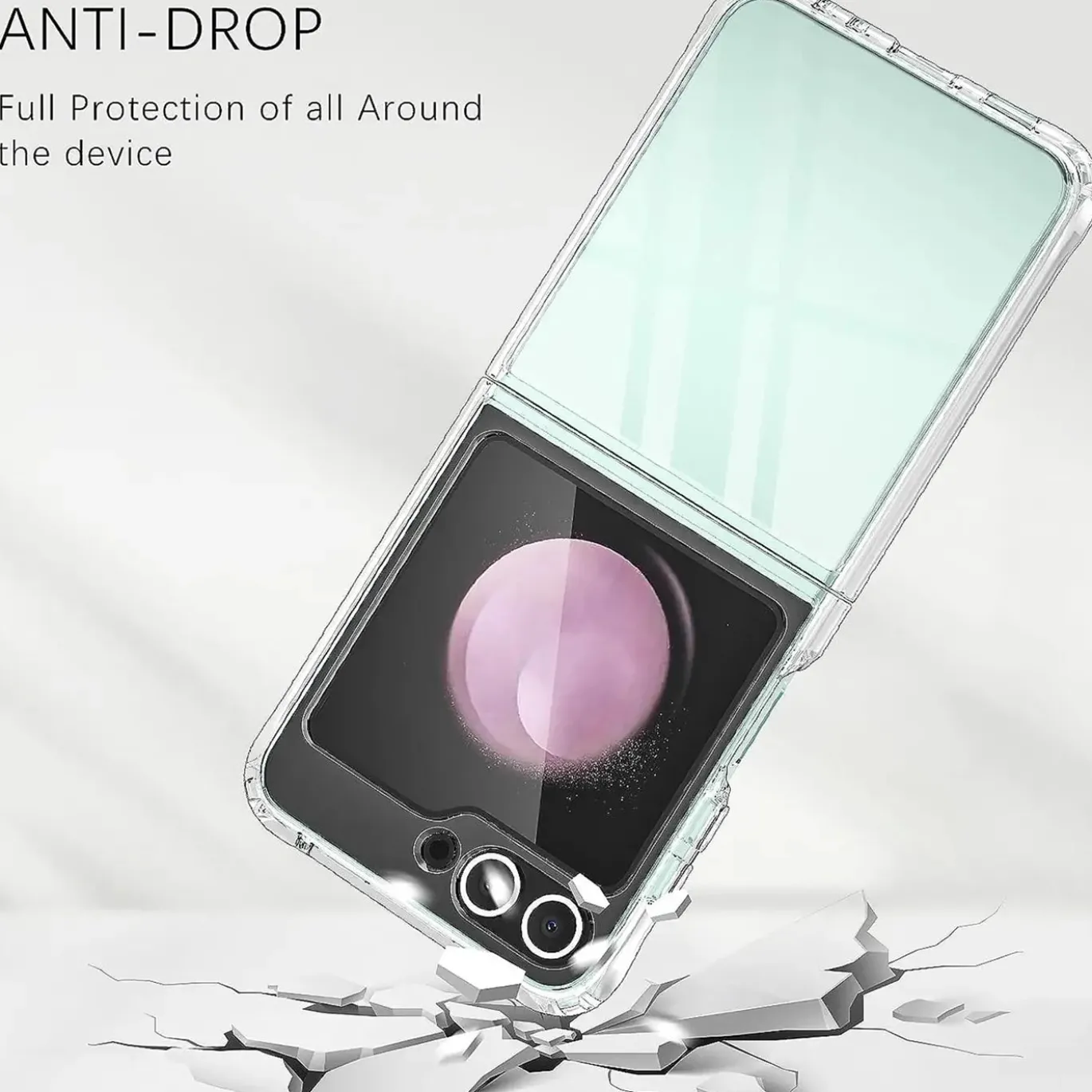 Samsung Galaxy Z FLIP 5 - Slim Clear Case Hülle