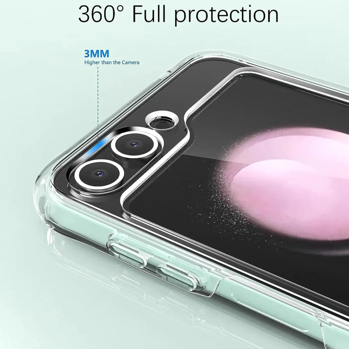 Samsung Galaxy Z FLIP 5 - Slim Clear Case Hülle