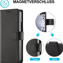 Samsung Galaxy Z FOLD 5 - Klapphülle mit Kartenfächern