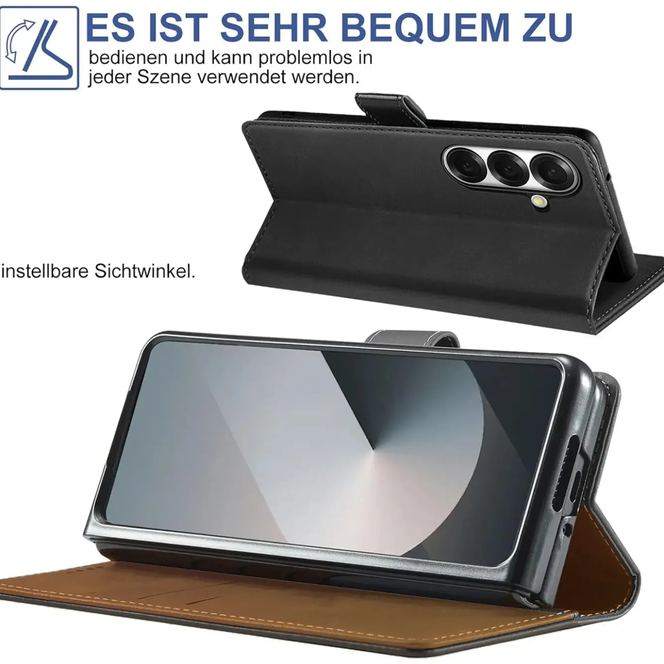 Samsung Galaxy Z FOLD 7 - Klapphülle mit Kartenfächern