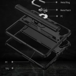 Samsung Galaxy Z FOLD 5 - Outdoor Hardcase mit Ringhalter