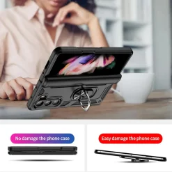 Samsung Galaxy Z FOLD 5 - Outdoor Hardcase mit Ringhalter