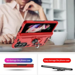 Samsung Galaxy Z FOLD 5 - Outdoor Hardcase mit Ringhalter