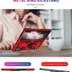 Samsung Galaxy Z FOLD 4 - Outdoor Hardcase mit Ringhalter