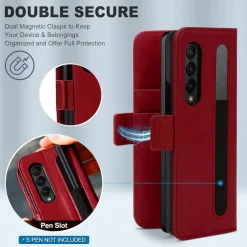 Samsung Galaxy Z FOLD 3 - Robuste Klapphülle mit RFID Block