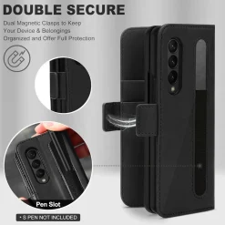 Samsung Galaxy Z FOLD 3 - Robuste Klapphülle mit RFID Block