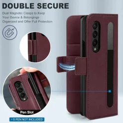 Samsung Galaxy Z FOLD 3 - Robuste Klapphülle mit RFID Block