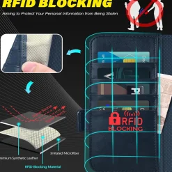 Samsung Galaxy Z FOLD 7 - Robuste Klapphülle mit RFID Block
