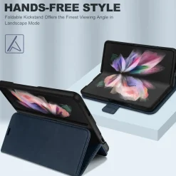 Samsung Galaxy Z FOLD 4 - Robuste Klapphülle mit RFID Block