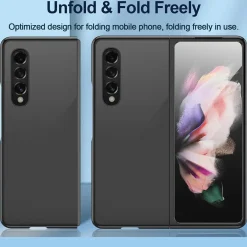 Samsung Galaxy Z FOLD 3 - Slim Silikon Backcover Schwarz