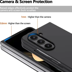 Samsung Galaxy Z FOLD 5 - Slim Silikon Backcover Schwarz