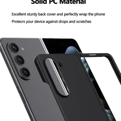 Samsung Galaxy Z FOLD 6 - Slim Silikon Backcover Schwarz