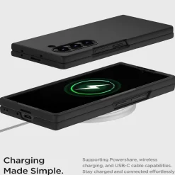 Samsung Galaxy Z FOLD 7 - Slim Silikon Backcover Schwarz