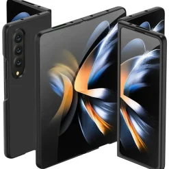 Samsung Galaxy Z FOLD 4 - Slim Silikon Backcover Schwarz