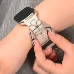 Smartwatch Armbandschmuck Set mit Charms & Deko-Ringen