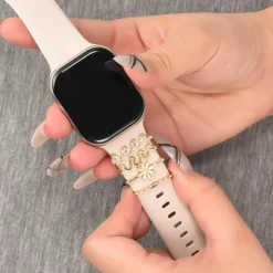 Smartwatch Armbandschmuck Set mit Charms & Deko-Ringen