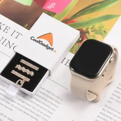 Smartwatch Armbandschmuck Set mit Charms & Deko-Ringen