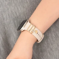 Smartwatch Armbandschmuck Set mit Charms & Deko-Ringen