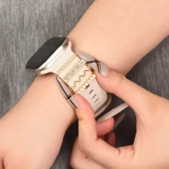 Smartwatch Armbandschmuck Set mit Charms & Deko-Ringen