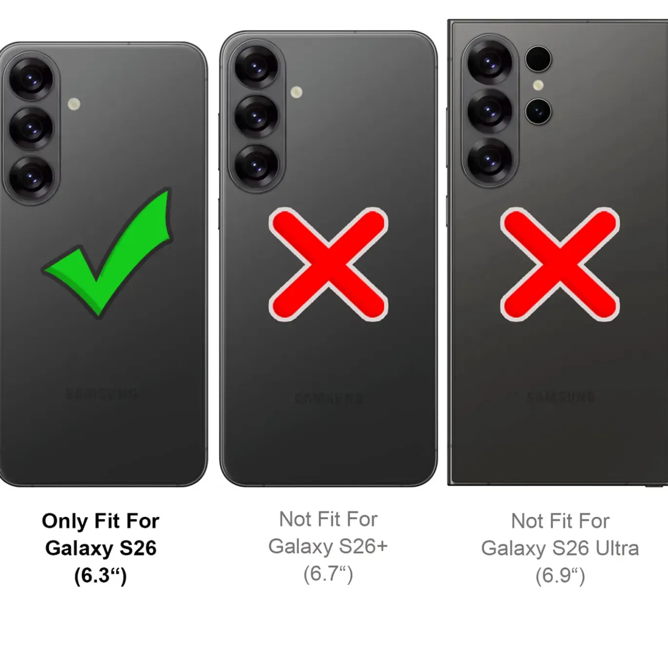 Textil Klapphülle für Samsung Galaxy S26 - Case im Jeanslook mit Kartenfächern