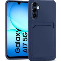 TPU Case für Samsung Galaxy A17 5G - Slim Hülle mit Kartenfach & Mikrofaser-Inlay