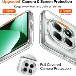 Transparente TPU Hülle für Xiaomi Redmi Note 15 Pro+ 5G - Kristallklares Slim Case