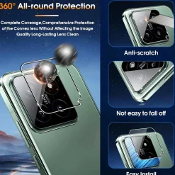 Xiaomi 14 - 9H Displayschutzfolie 2x Display & Kamera