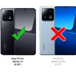 Xiaomi 13 - 9H Displayschutzfolie 2x Display & Kamera