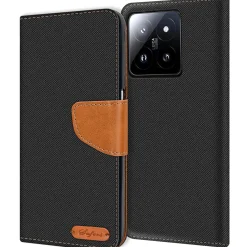 Xiaomi 15 - Jeanslook Klapphülle mit Kartenfach