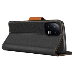 Xiaomi 13 - Jeanslook Klapphülle mit Kartenfach