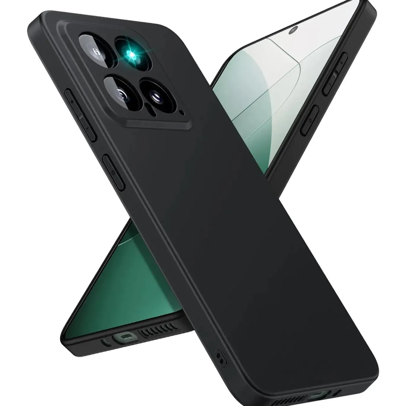 Xiaomi 14 - Slim Silikon Backcover Schwarz