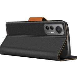 Xiaomi 12 Lite 5G - Jeanslook Klapphülle mit Kartenfach