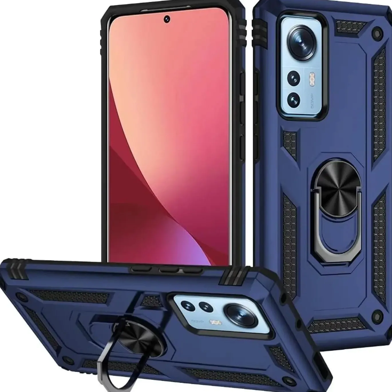 Xiaomi 12 Lite 5G - Outdoor Hardcase mit Ringhalter