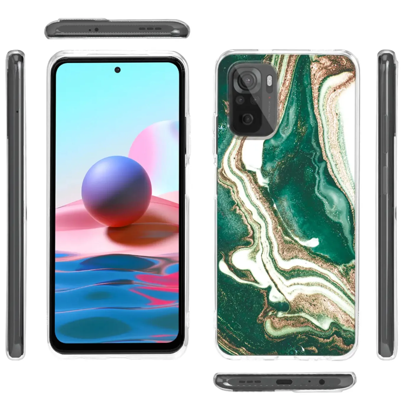 Xiaomi 12 Pro - Marmor & Sand Design Hülle