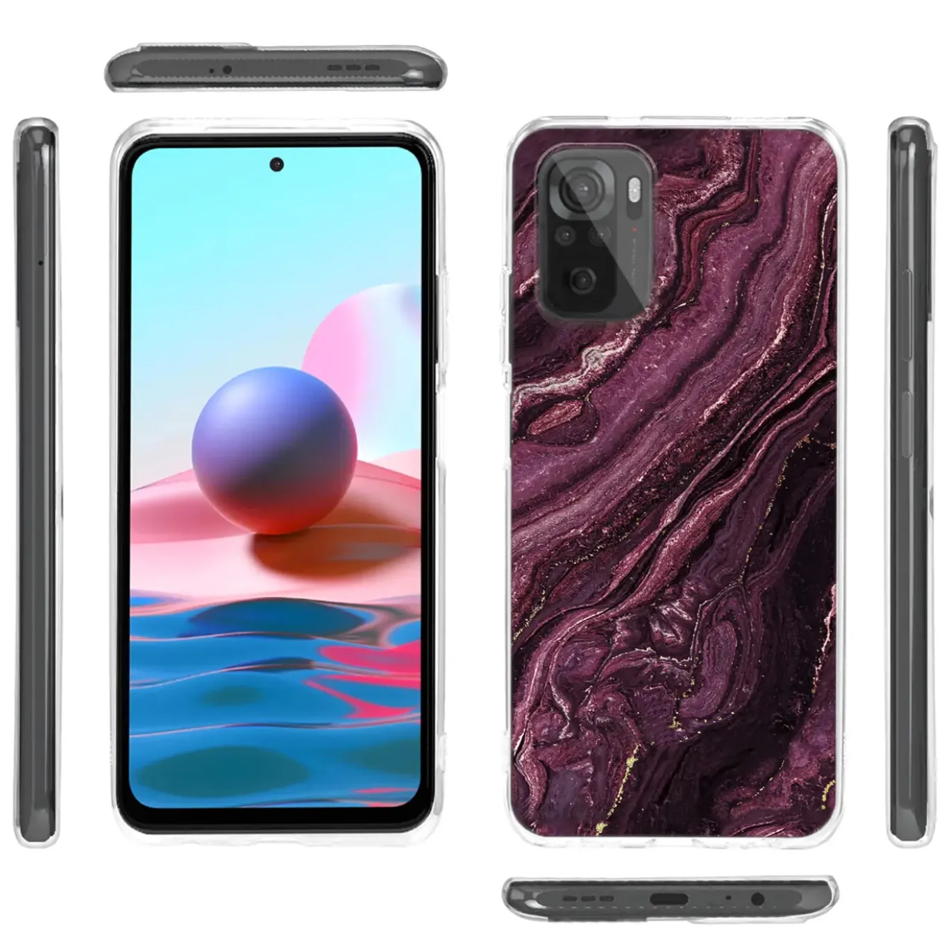 Xiaomi 12 Pro - Marmor & Sand Design Hülle