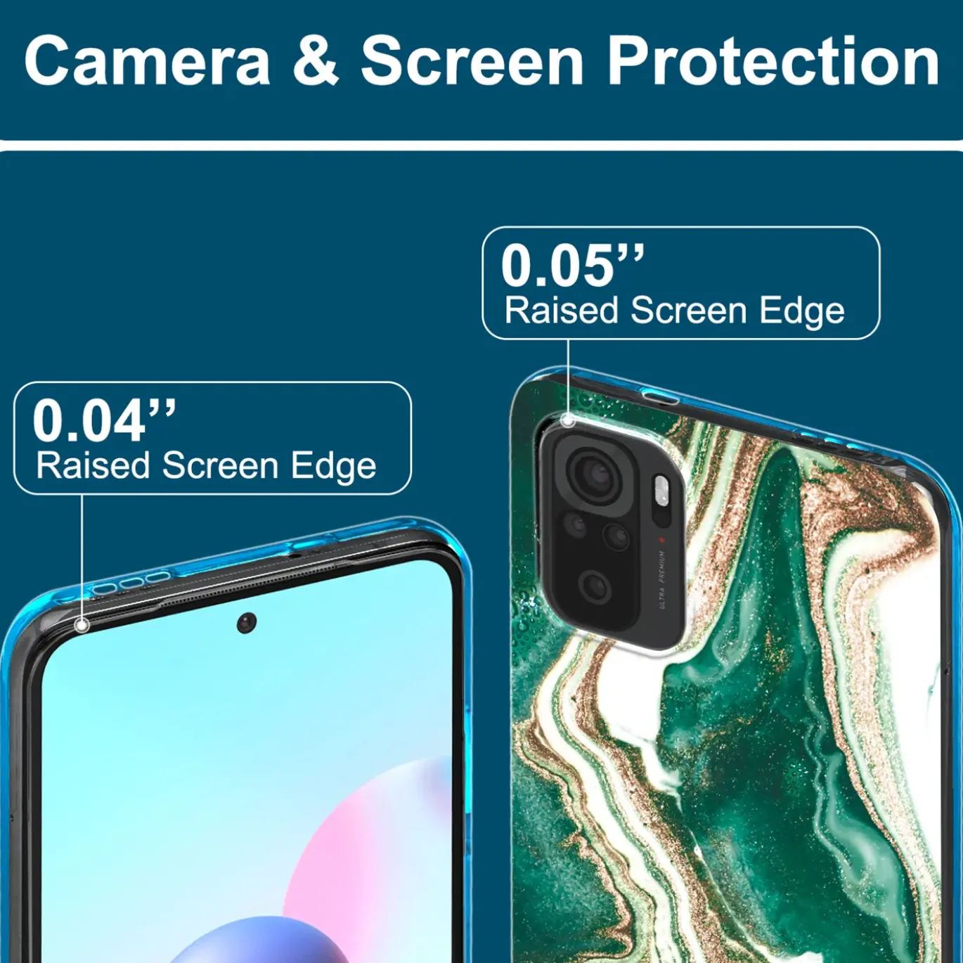 Xiaomi 12 Pro - Marmor & Sand Design Hülle