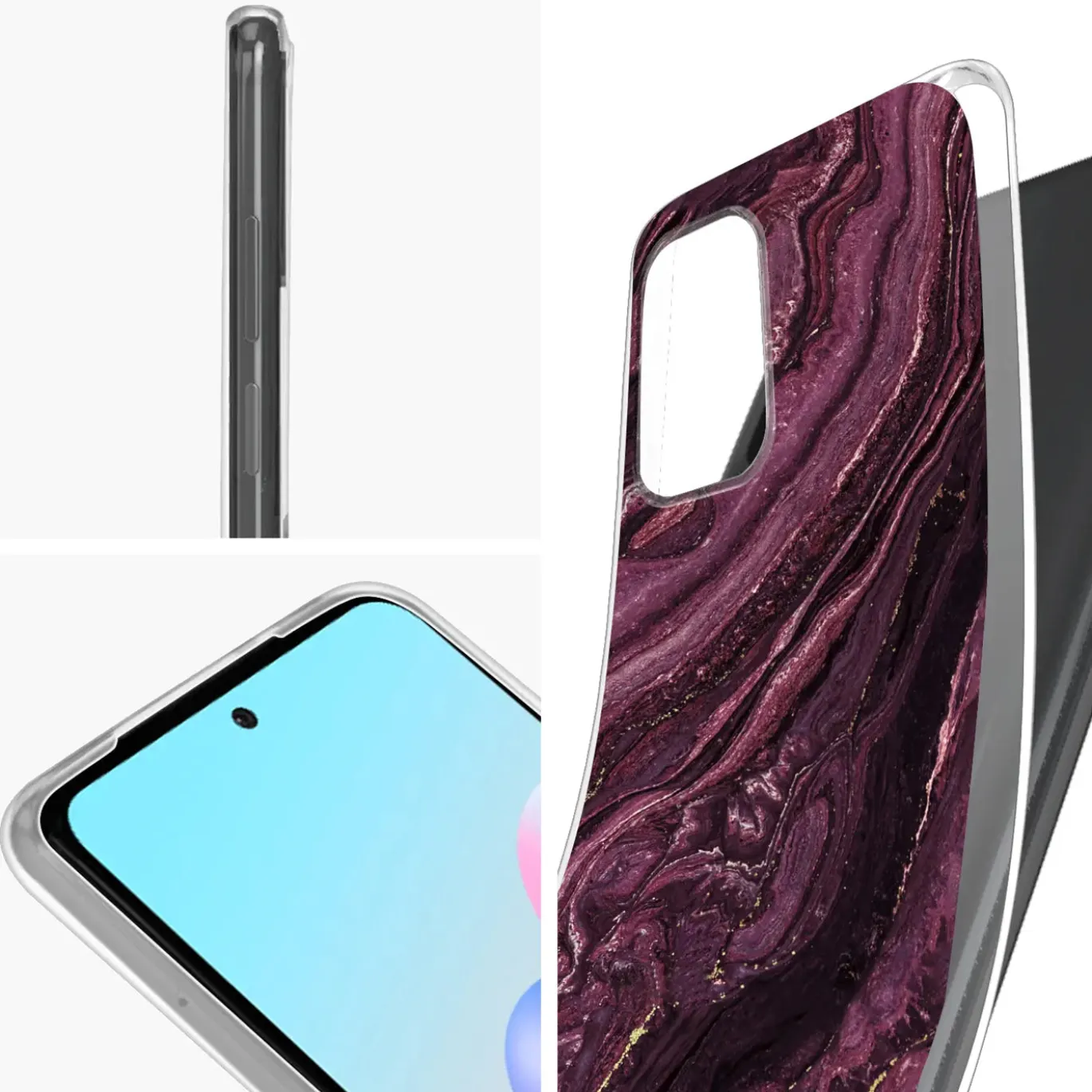 Xiaomi 12 Pro - Marmor & Sand Design Hülle