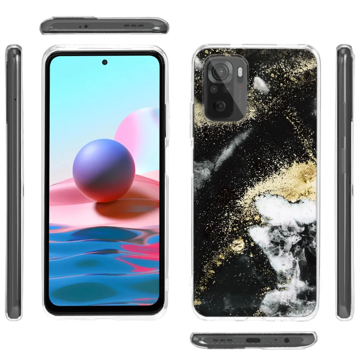 Xiaomi 12 Pro - Marmor & Sand Design Hülle