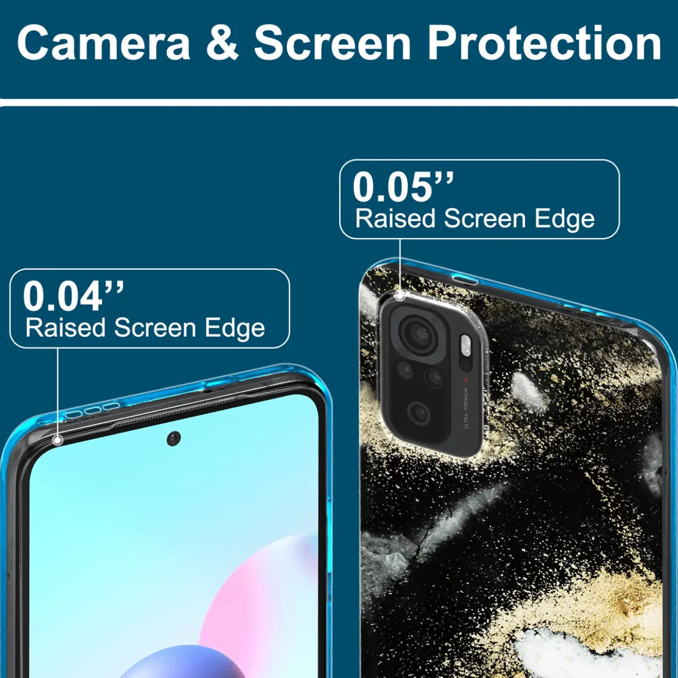 Xiaomi 12 Pro - Marmor & Sand Design Hülle