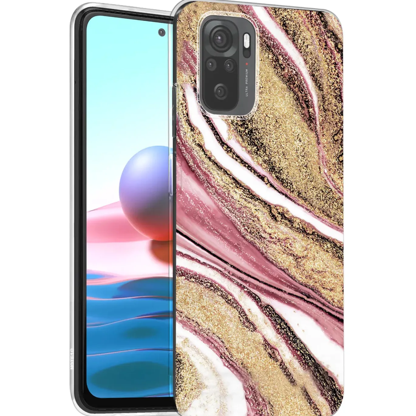 Xiaomi 12 Pro - Marmor & Sand Design Hülle