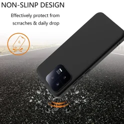 Xiaomi 13 Pro - Slim Silikon Backcover Schwarz