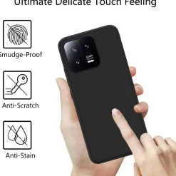 Xiaomi 13 Pro - Slim Silikon Backcover Schwarz