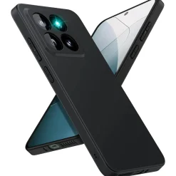 Xiaomi 14 Pro - Slim Silikon Backcover Schwarz