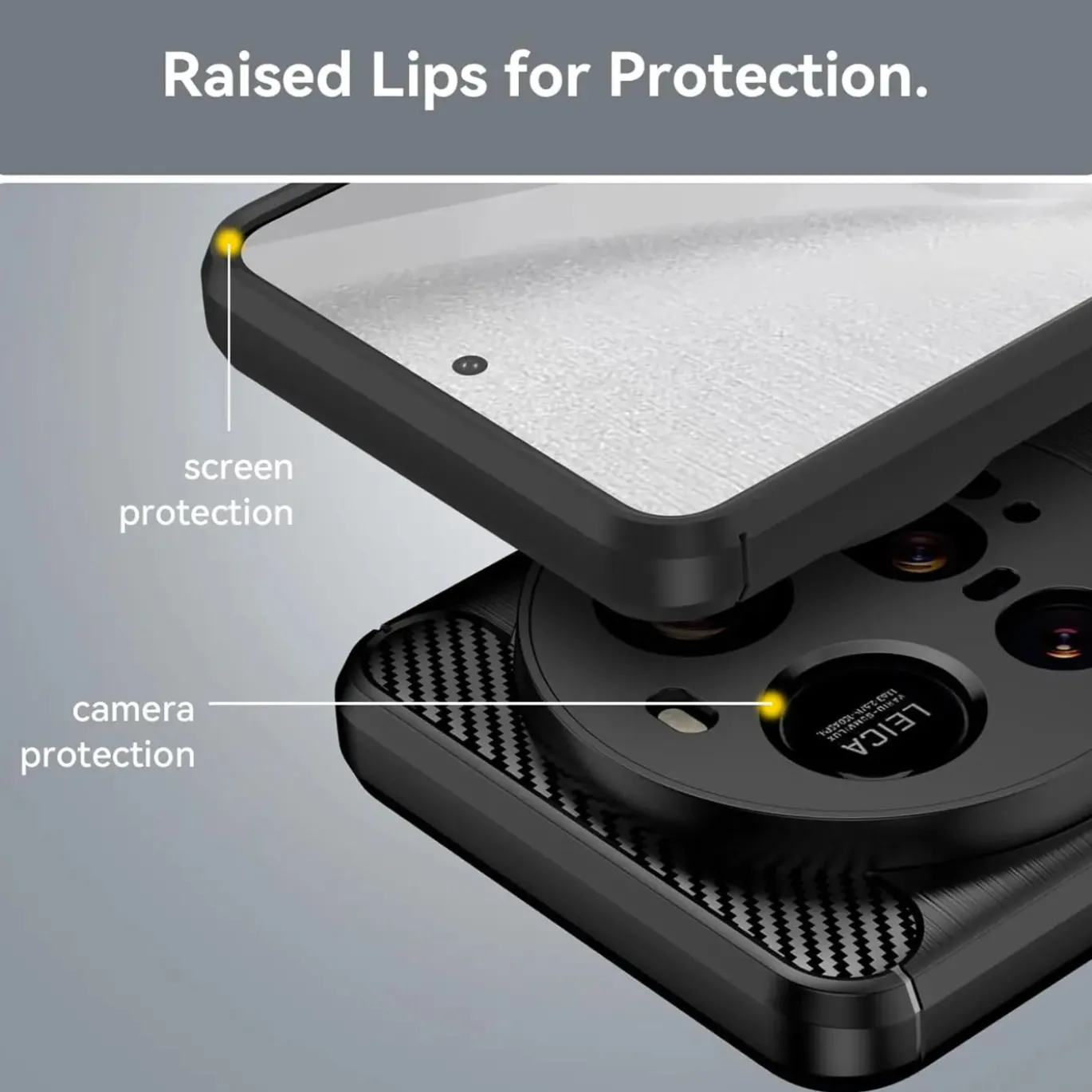 Xiaomi 15 Ultra - Carbon Case Hülle, stoßfest