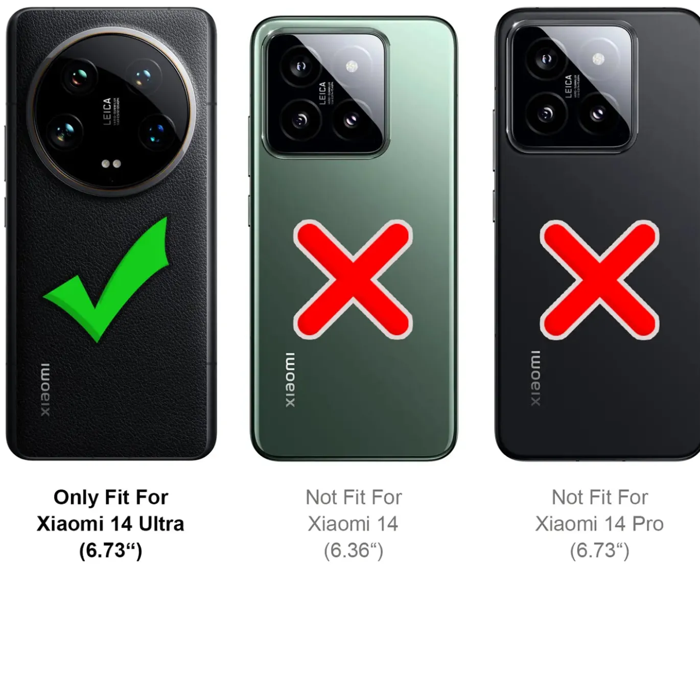 Xiaomi 14 Ultra - Jeanslook Klapphülle mit Kartenfach