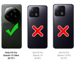 Xiaomi 13 Ultra - Slim Silikon Backcover Schwarz