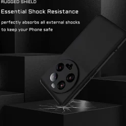Xiaomi 13 Ultra - Slim Silikon Backcover Schwarz